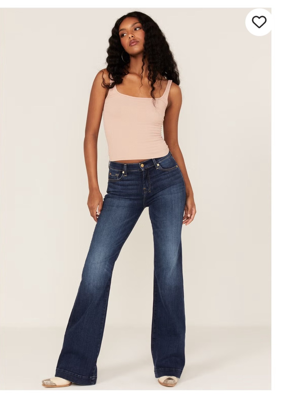 7FAM Dojo Trouser Jeans Dark Wash